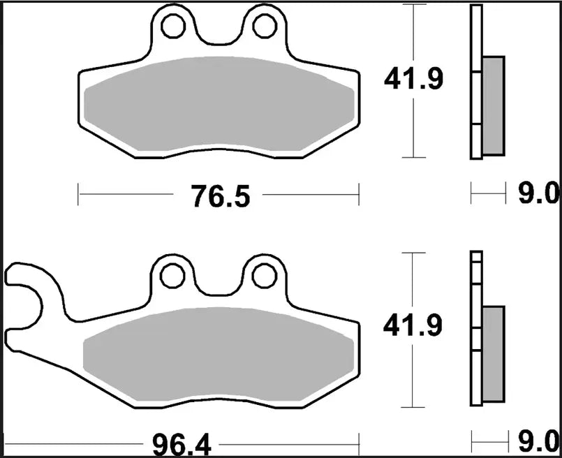Brembo Xs Prime Line Sintered Brake Pads