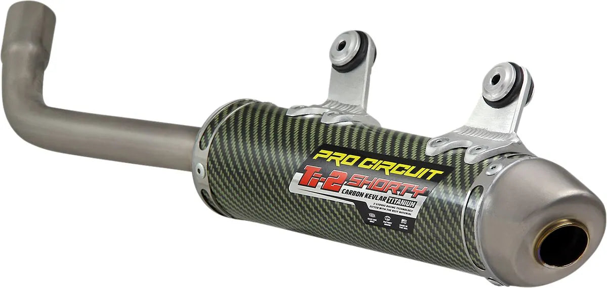 Pro Circuit Ti-2 Ljuddämpare - Titan & Kolfiber