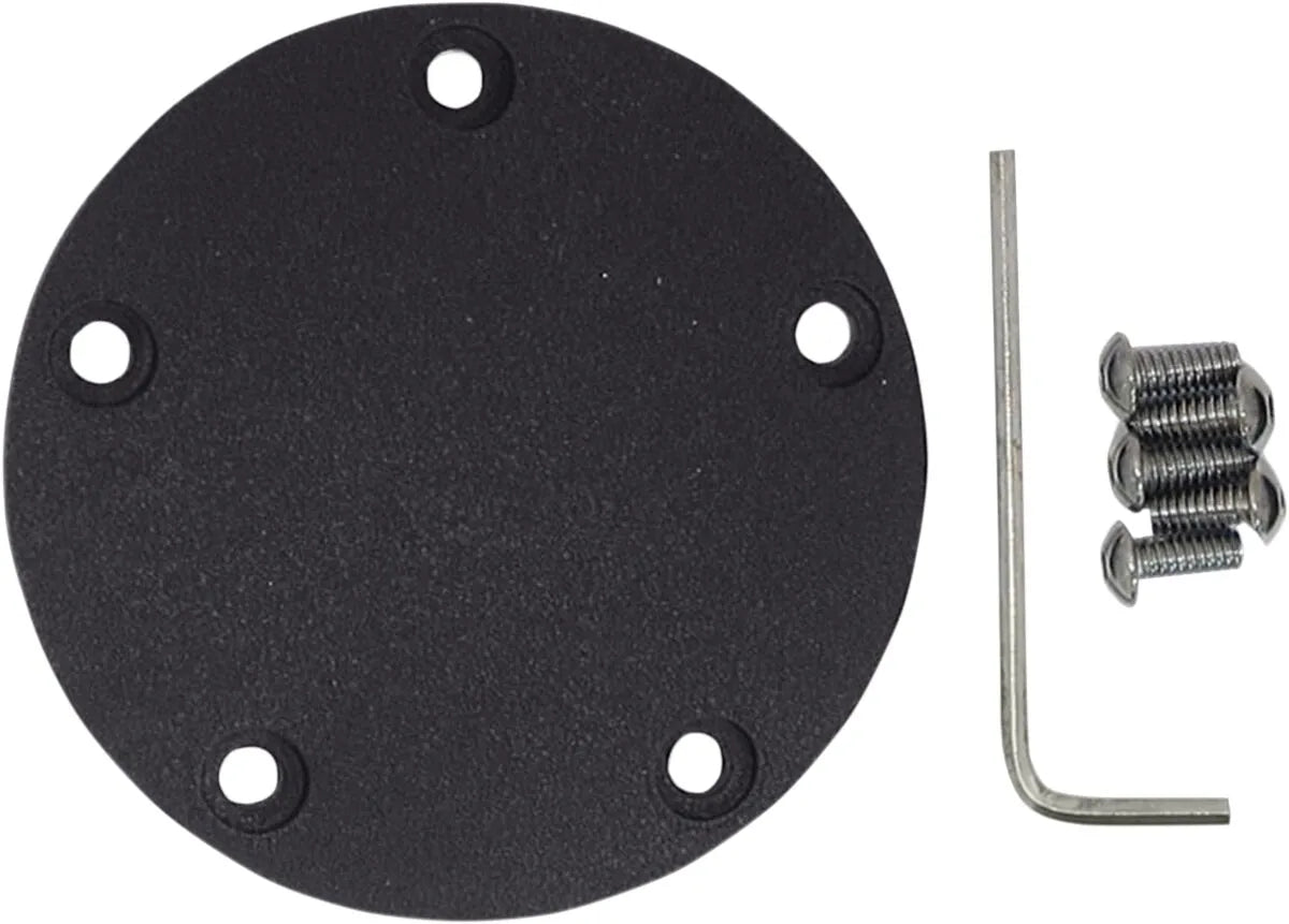 Drag Specialties Spherical Radius Points Cover - Black Wrinkle