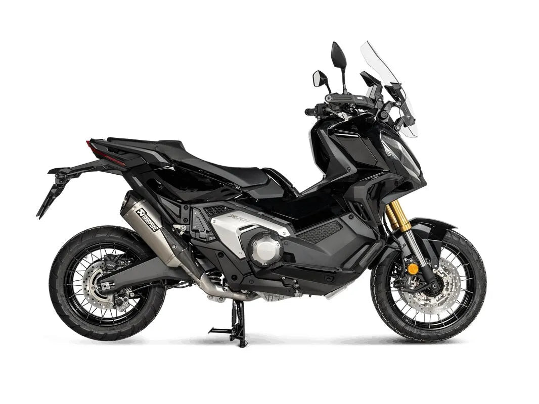 Akrapovic Slip-on Ljuddämpare För Scootrar - ECE Väglaglig