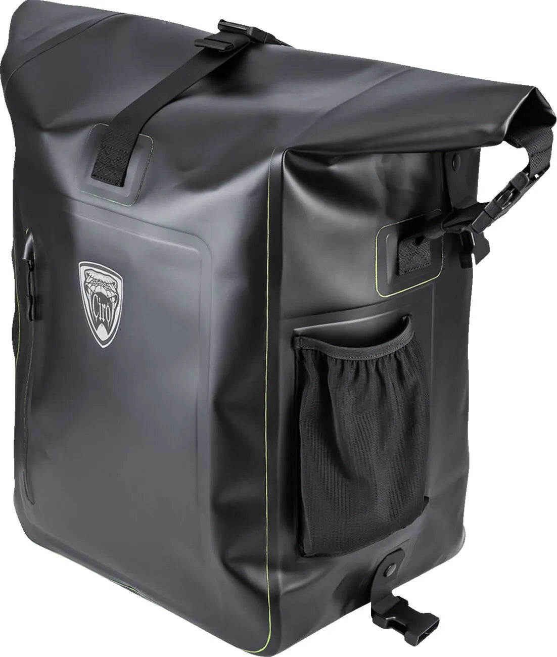 Ciro Dryforce 840D Nylon Roll Top Bag - 60 L - Black - 20306