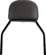 Cobra Square Sissy Bar - Black Steel