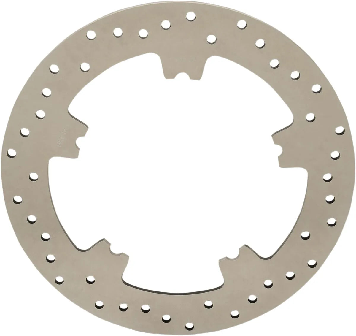 Drag Specialties Rostfritt Stål Borrad Bromsskiva - 300mm - Fram