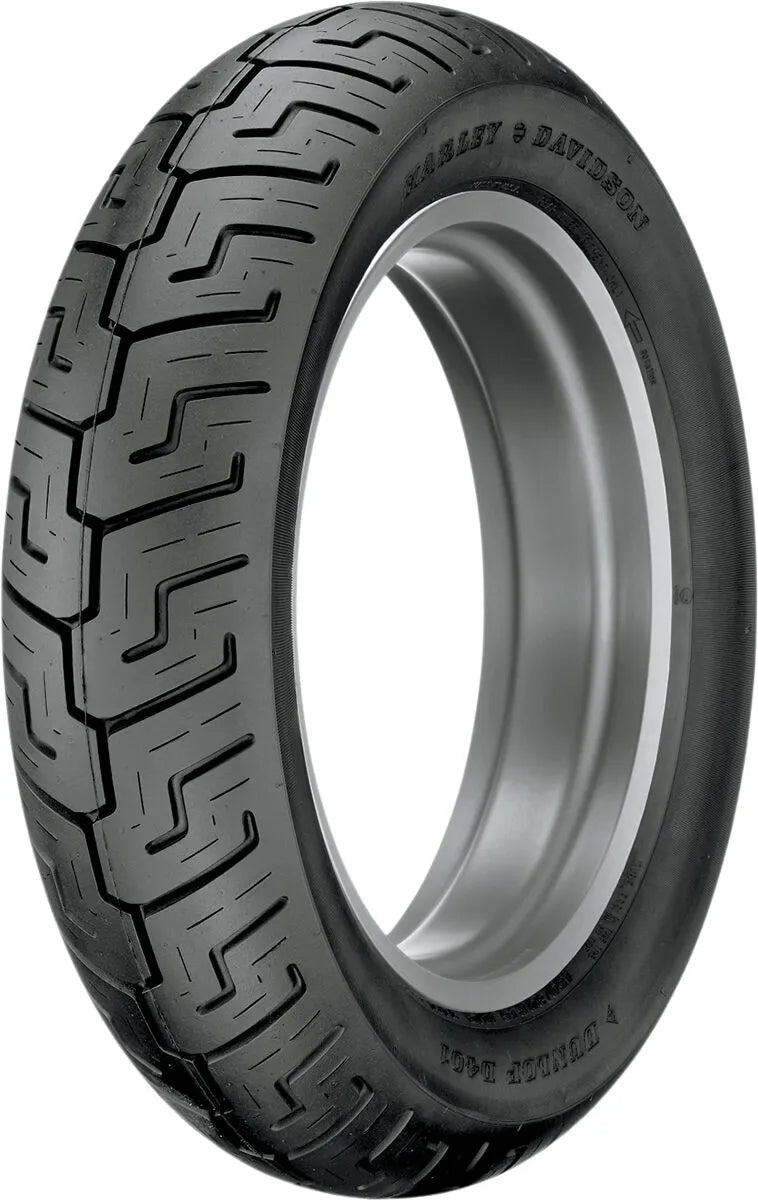 Dunlop D401 Black Wall Tire 130/90b16 Front