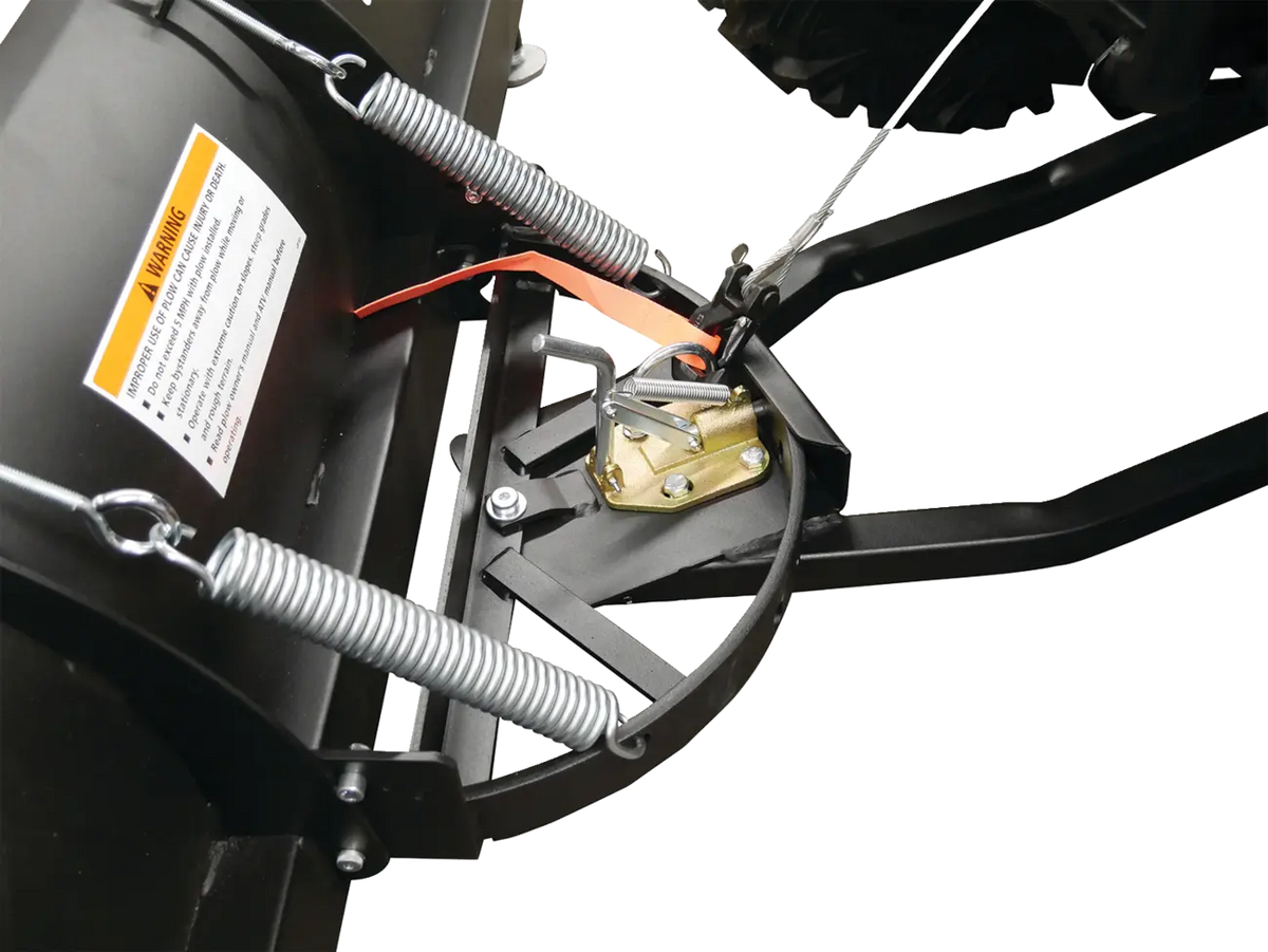 Moose Offroad- Snow SmartFit Universal Plow System Black for ATVs