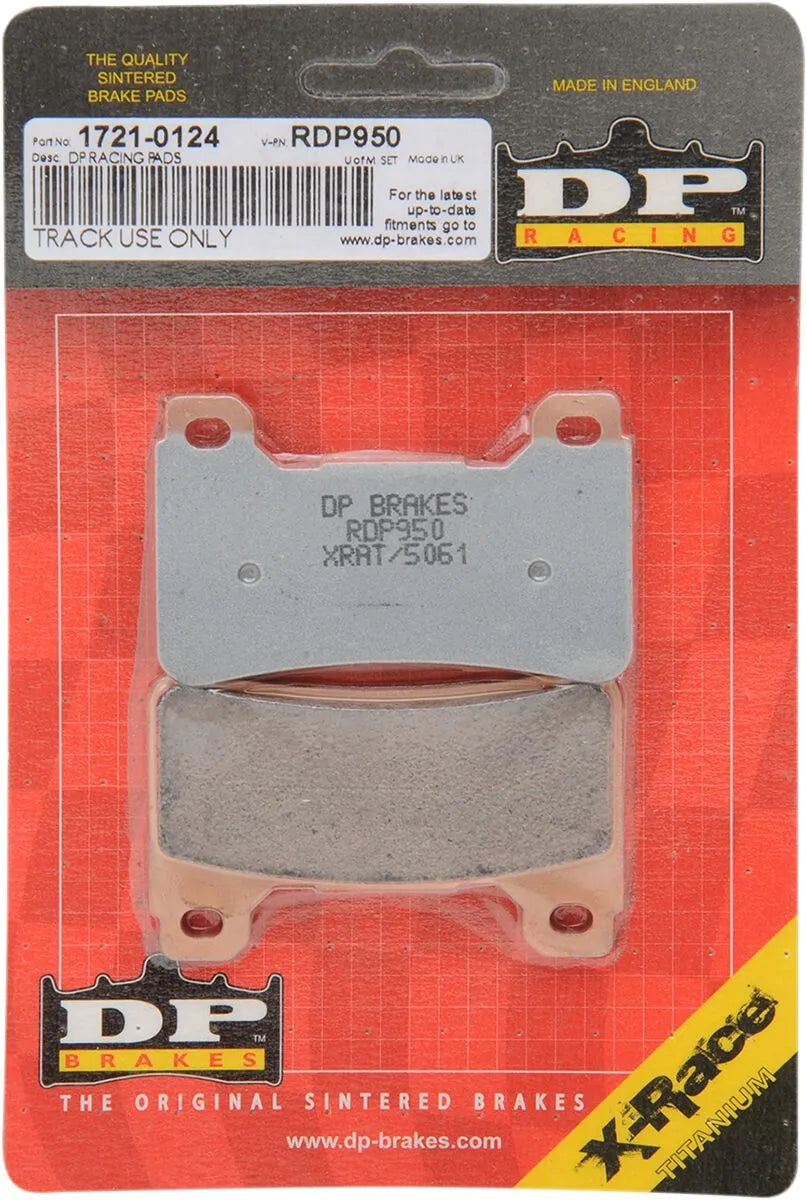 Dp Brakes Rdp X-race Titanium Sintered Bromsbelägg - Fram