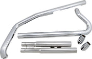 Cobra Speedster Slashdown Avgassystem - Krom 2-into-2