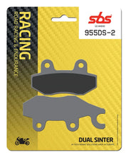 Sbs Ds Racing Dual Sintered Bromsbelägg Set - Fram