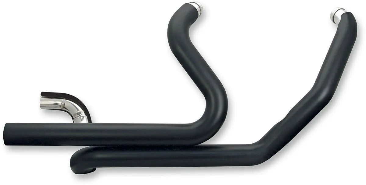 S&S Cycle Power Tune Dual Avgasrör - Svart