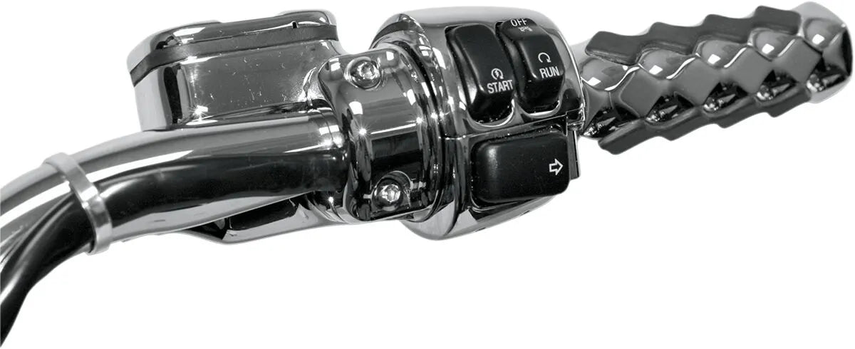 Drag Specialties Cable Clamp For 1-1/4" Bars