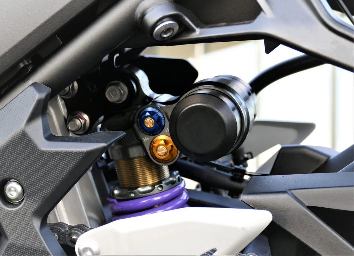 Hyperpro Type 460 Fully Adjustable Rear Shock Black for Kawasaki