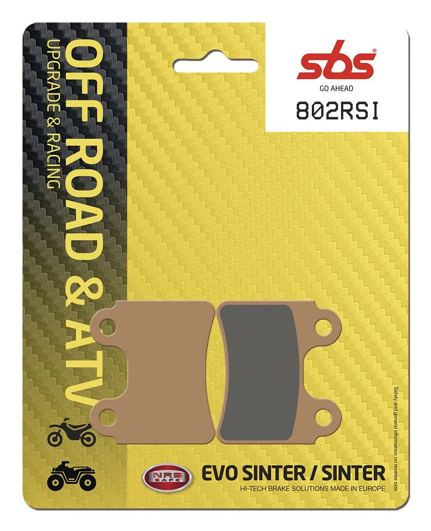 Sbs Rsi Offroad Racing Sintered Bromsbelägg - Hög Prestanda - Fram & Bak