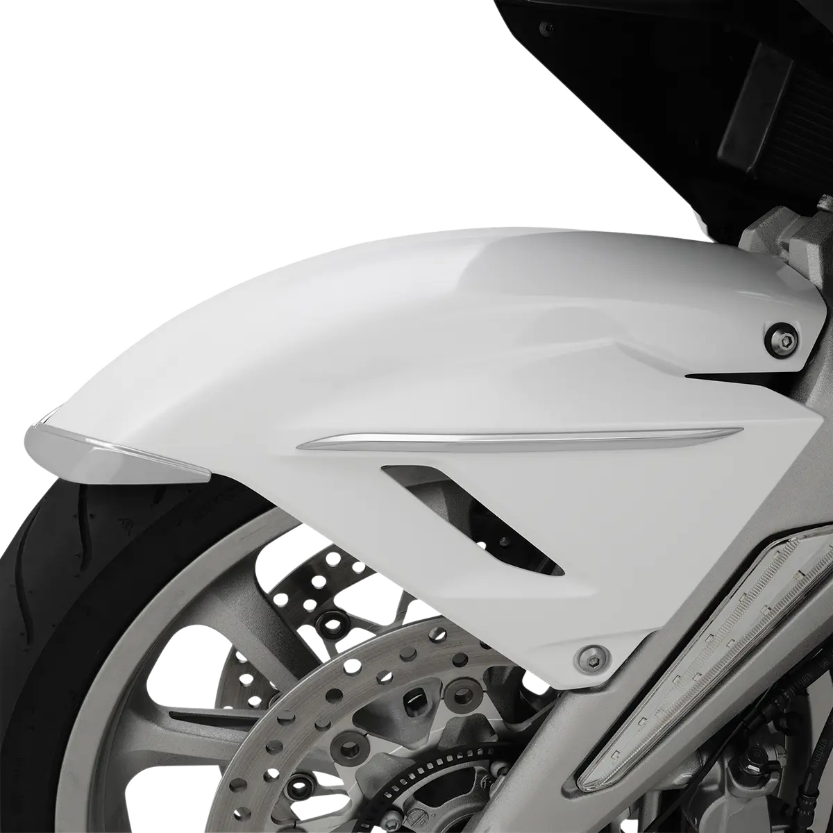 Show Chrome Front Fender Side Accent Trim