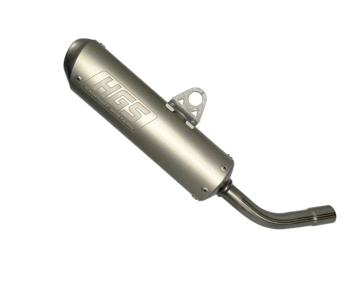Hgs 2-stroke Silencer Aluminum Muffler With Steel End Cap