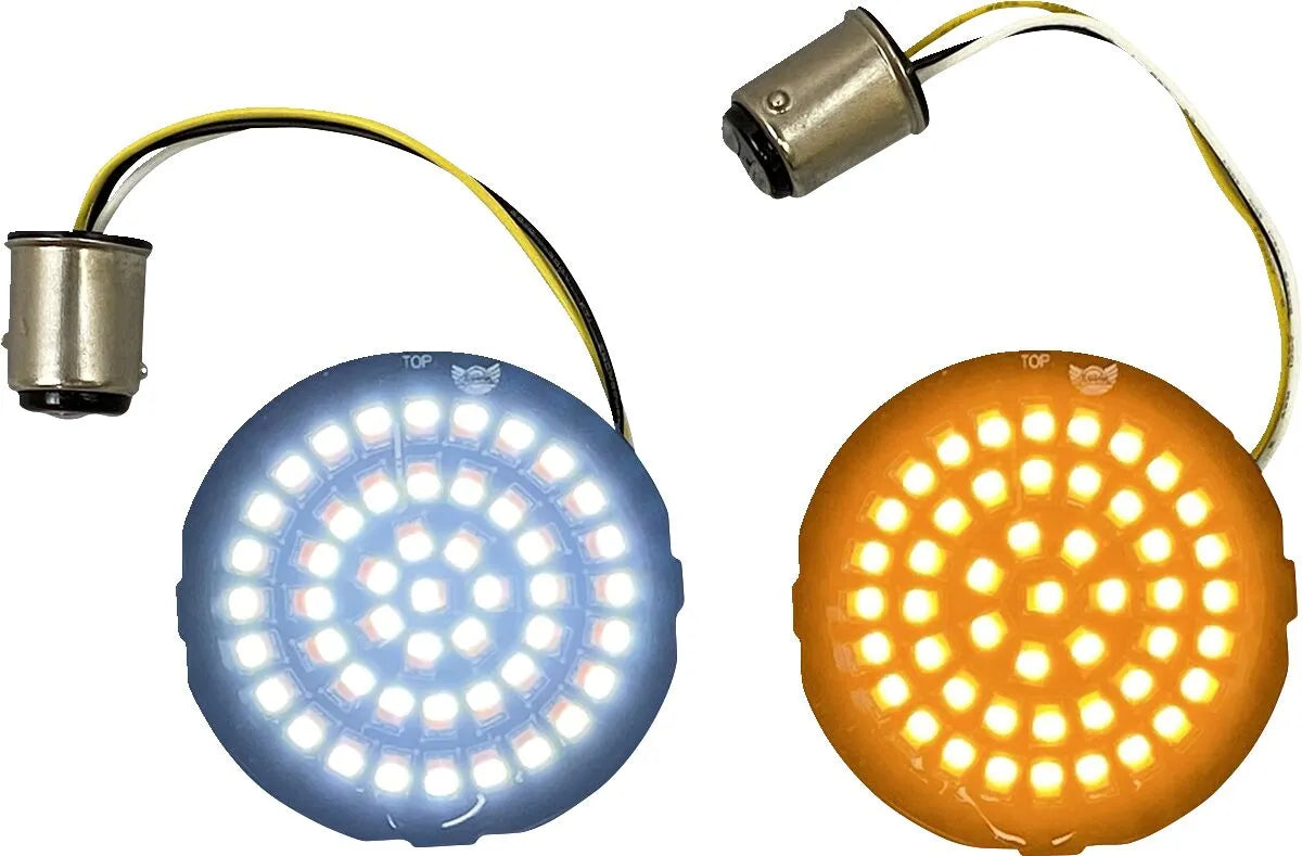 Custom Dynamics Genesis 4 Amber/white Led Turn Signals
