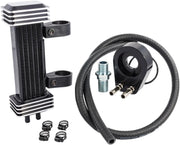 Jagg Oil Coolers Vertical Frame-mount Oil Cooler Kit