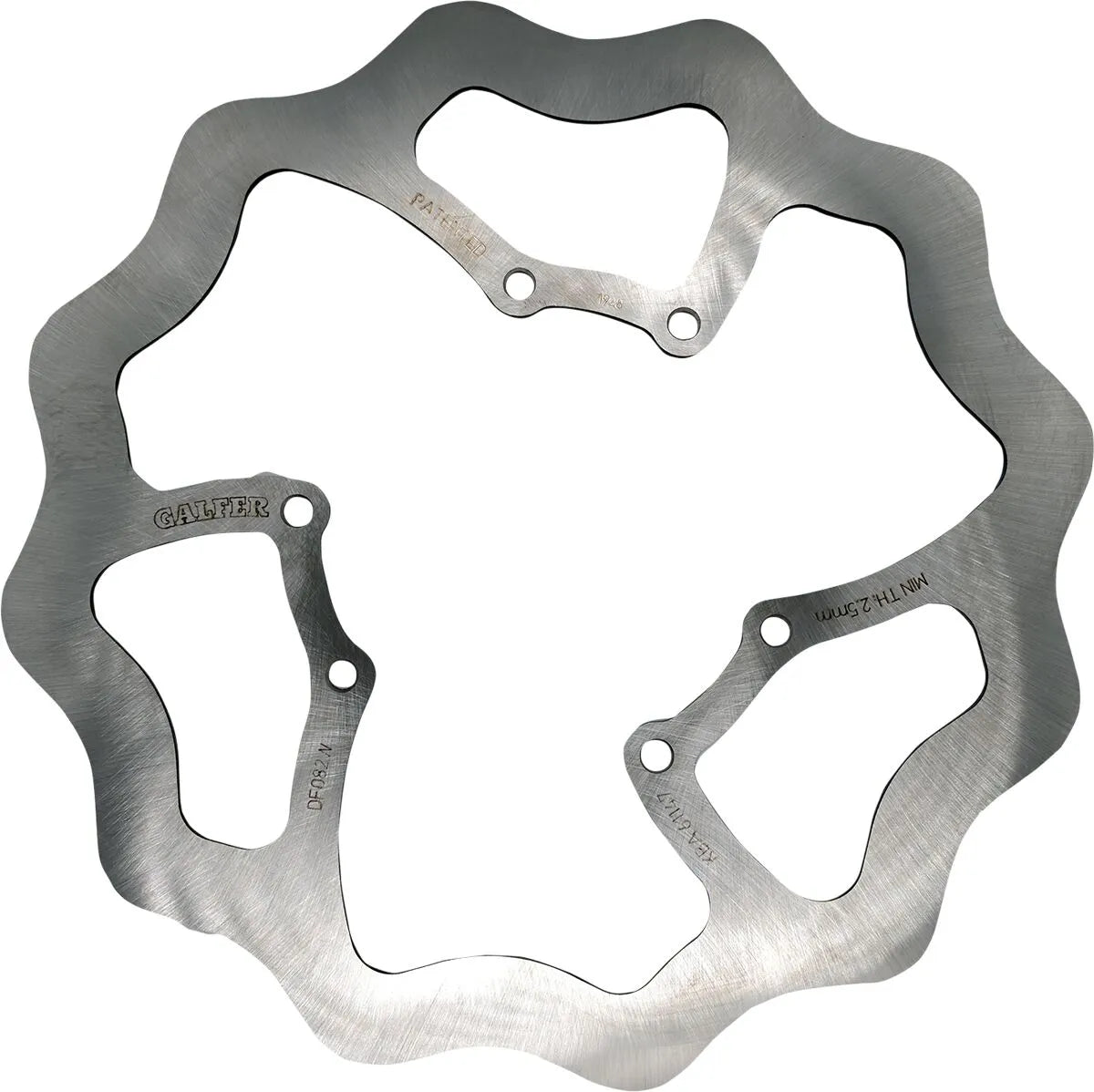 Galfer Oem Replacement Brake Kit With Wave Rotors - Rear