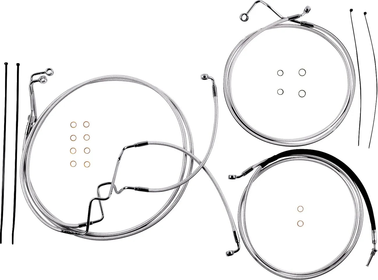 MAGNUM SHIELDING Sterling Chromite II Handlebar Cable Kit
