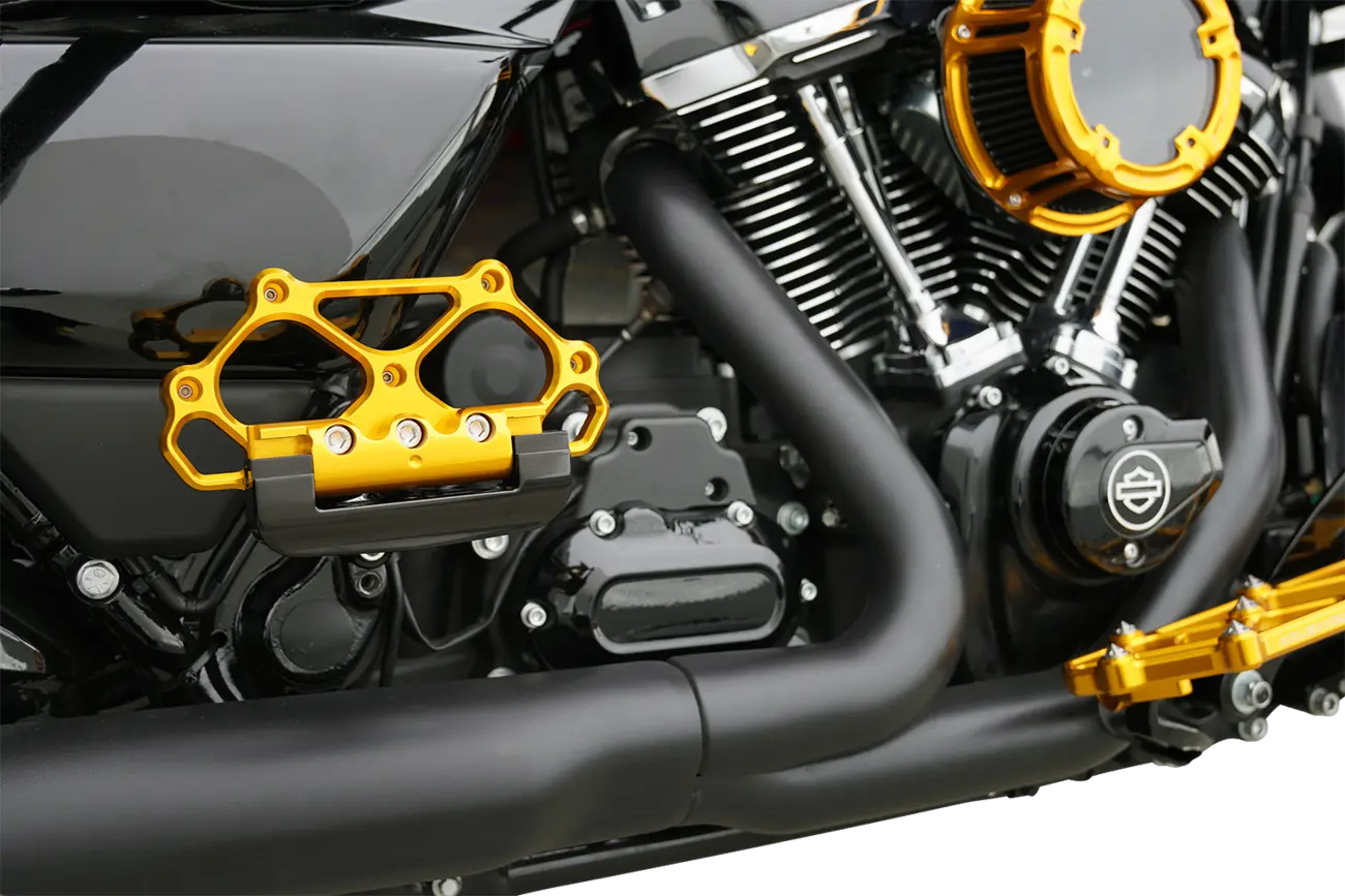 Arlen Ness Diamond Floorboards - Gold