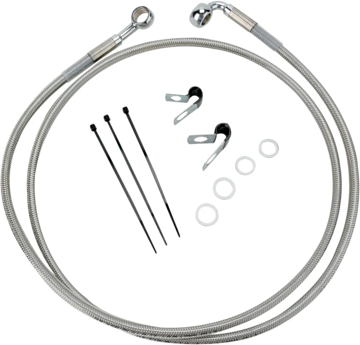 Drag Specialties Förlängd Bromsslang Kit 52"