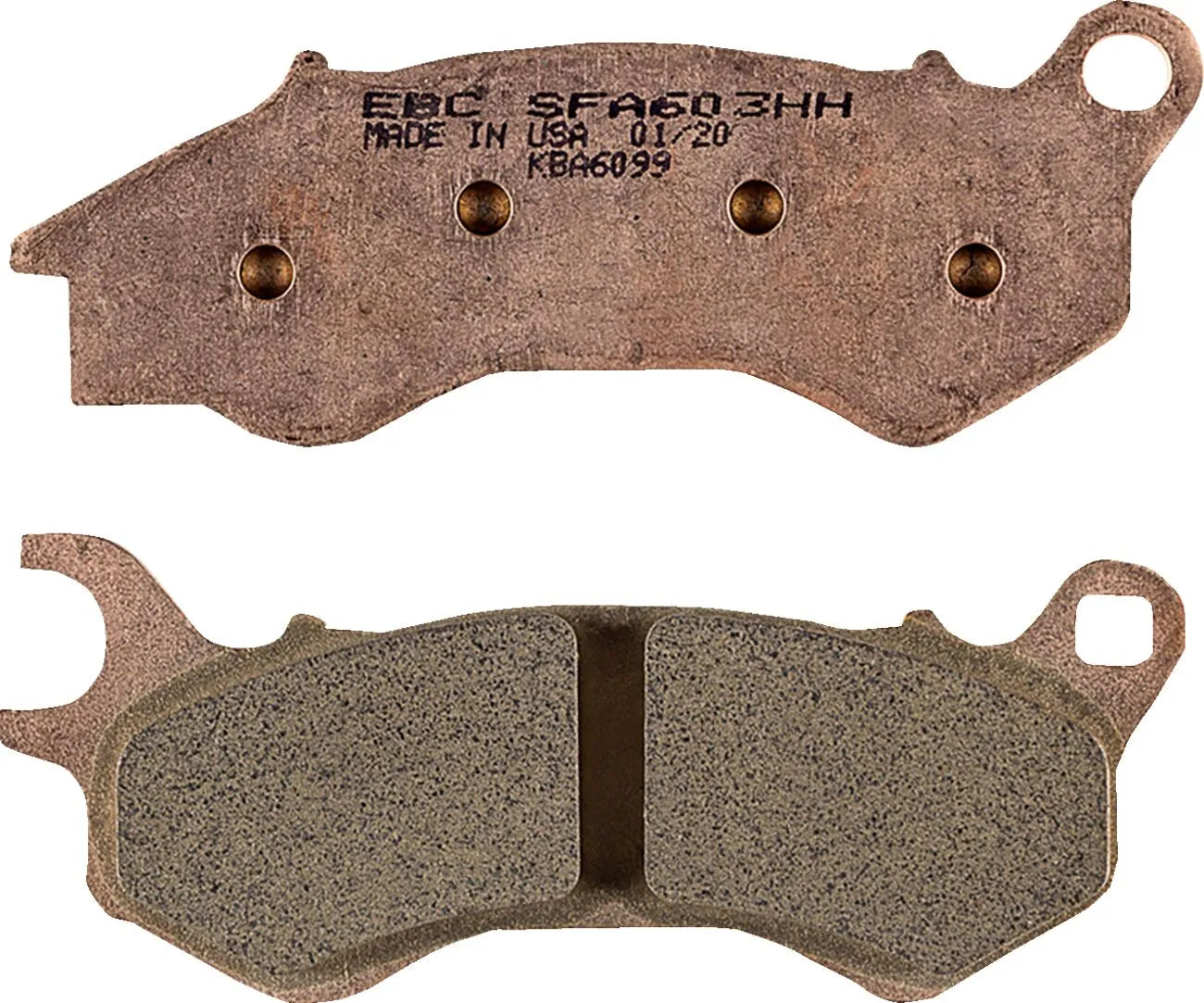 Ebc Sfa Double-h Sintered Bromsbelägg För Scootrar - Fram