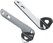 Kuryakyn Custom Teardrop Tie-down Brackets Chrome