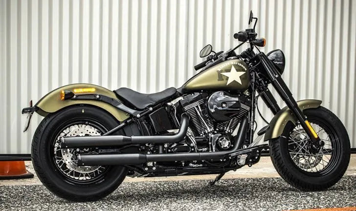Rinehart Racing 3.5" Slip-On Avgasrör för Softail