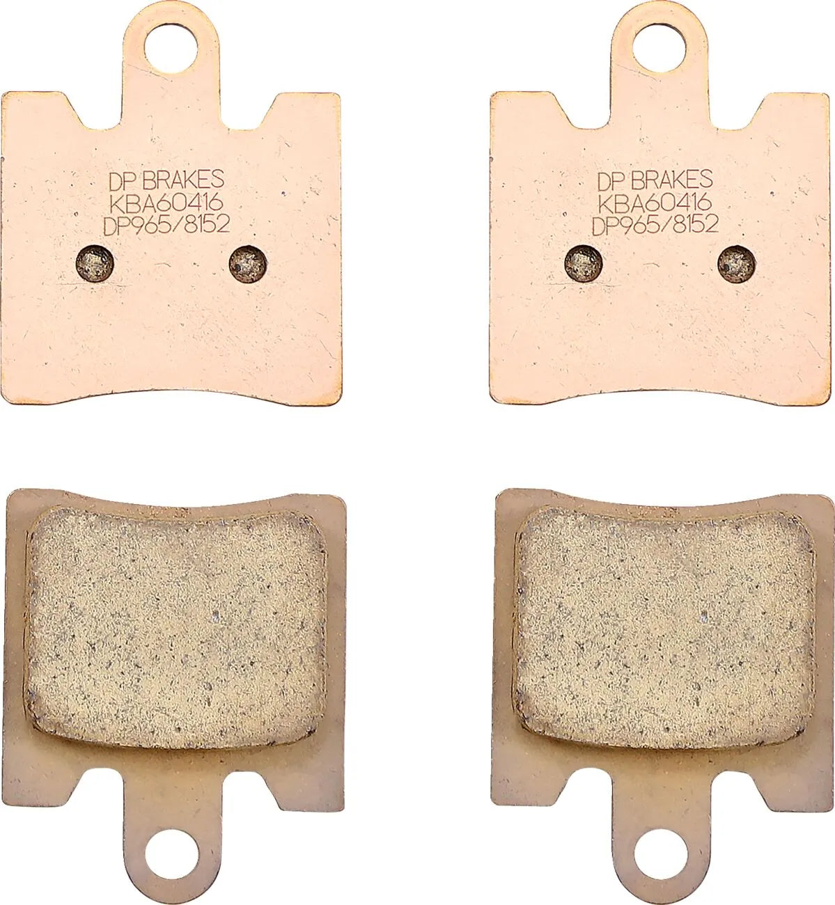 Dp Brakes Standard Sintrade Belägg - Fram