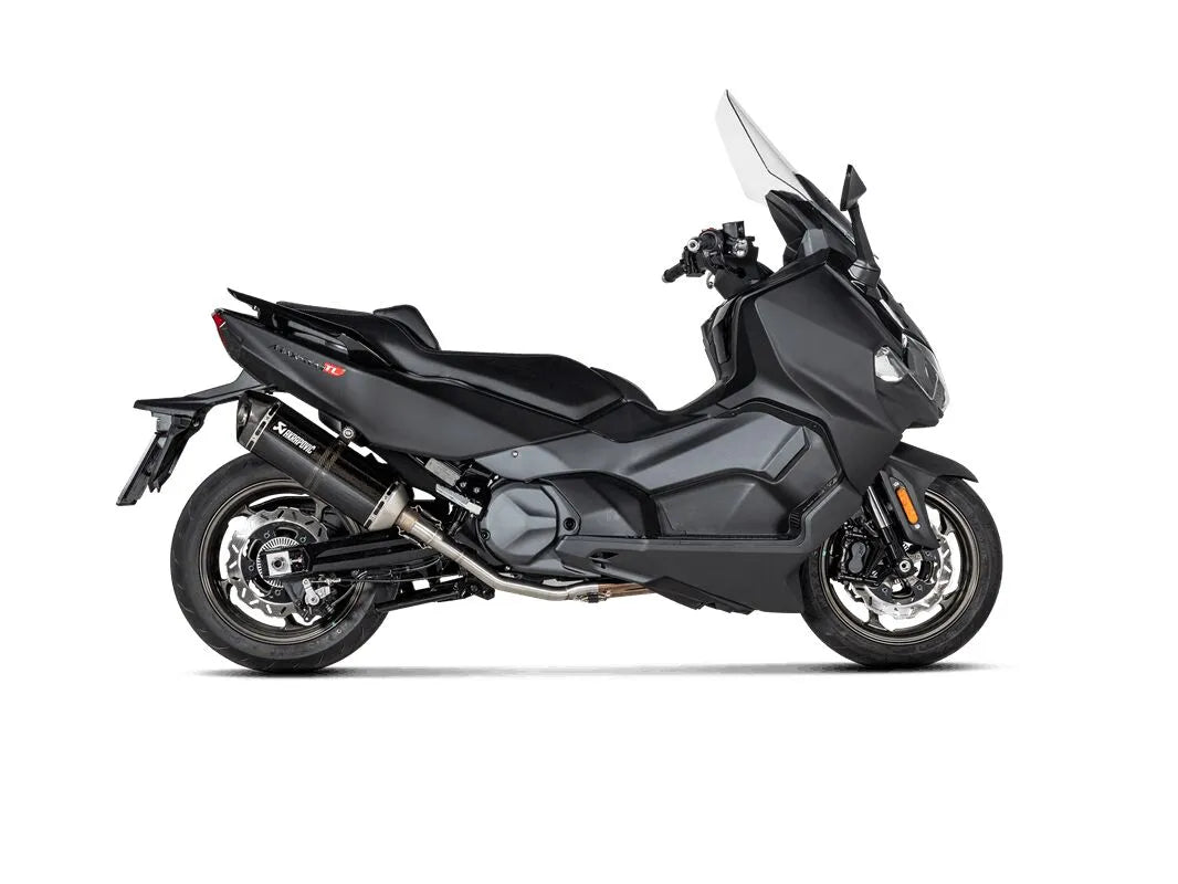 Akrapovic Racing Line Komplett Avgasrörsystem För Scootrar