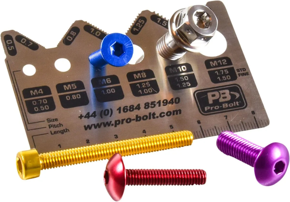 Pro Bolt Pro-Gauge Metric M4-M12 Measuring Tool