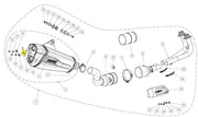 Akrapovic Ljuddämparfäste