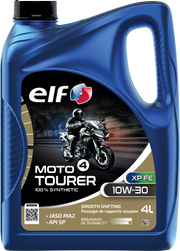 ELF Moto 4 Tourer XP FE 10W-30 SYN Engine Oil 4L