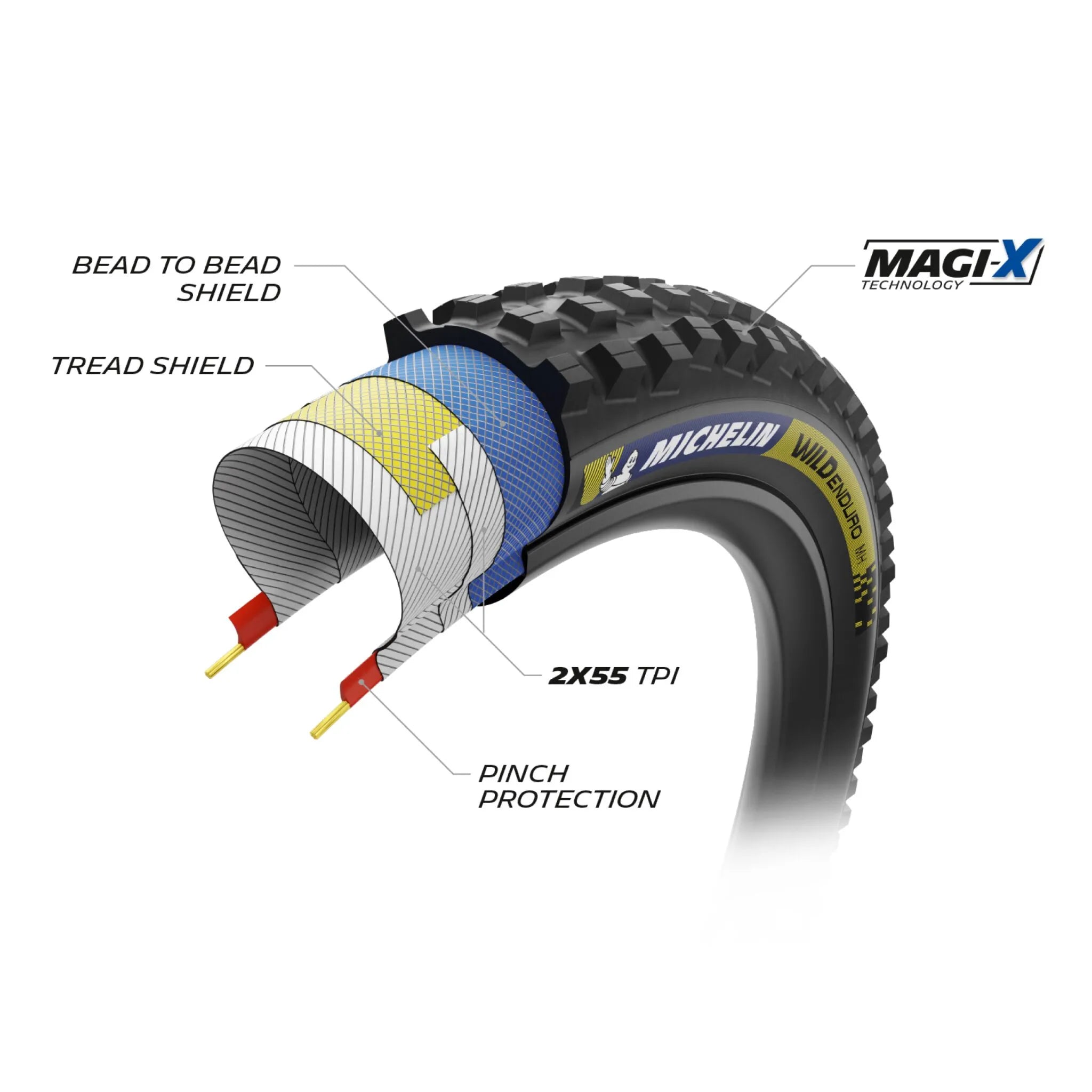 MICHELIN Wild Enduro MH Racing Tire for 29" x 2.50"