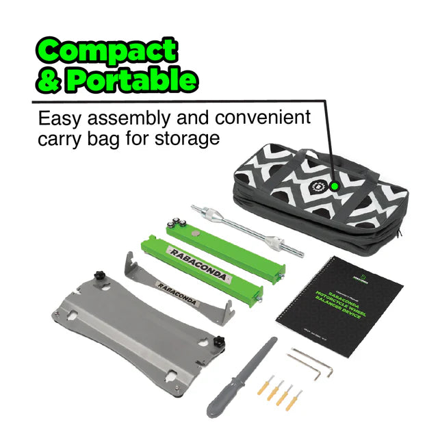 Rabaconda Motorcycle Wheel Balancer