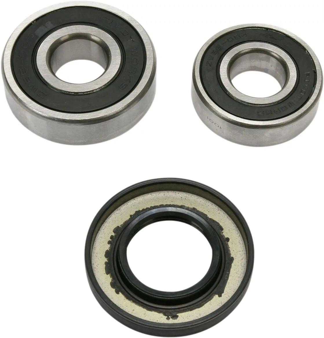 PIVOT WORKS Wheel Bearing and Seal Kit for Rear