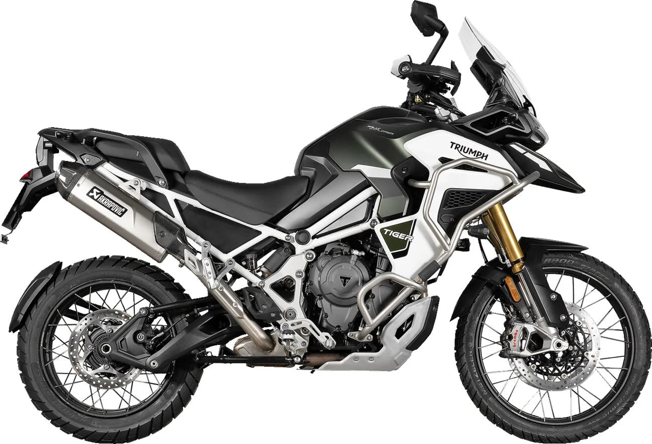 Akrapovic Slip-On Line Ljuddämpare Med Kolfiber Ändstycke - ECE Väglaglig