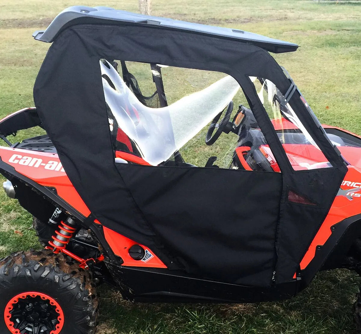 Moose Offroad Side Enclosure Door Panel Pair