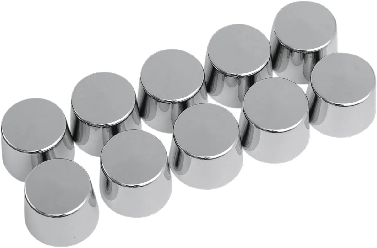 Drag Specialties Chrome Bolt Covers for Harley-Davidson Engines
