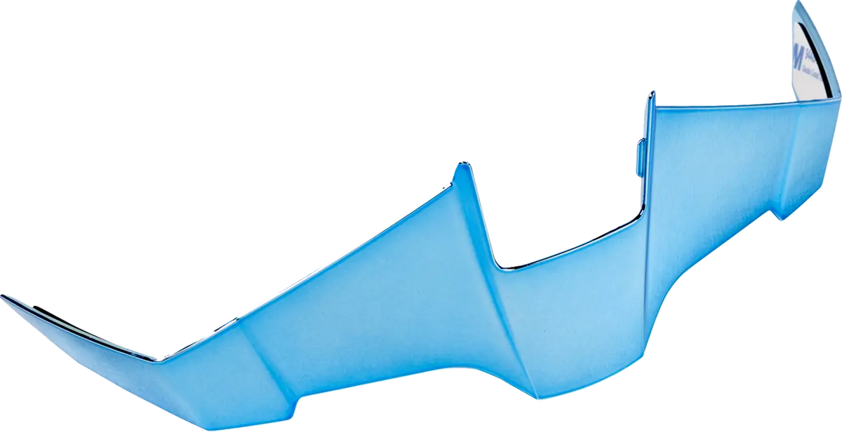 Icon Threshold Helmet Rear Spoiler Boatdrink Blue
