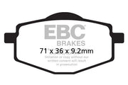 Ebc Sfa-hh Series Sintrade Scooter Bromsbelägg - Fram & Bak