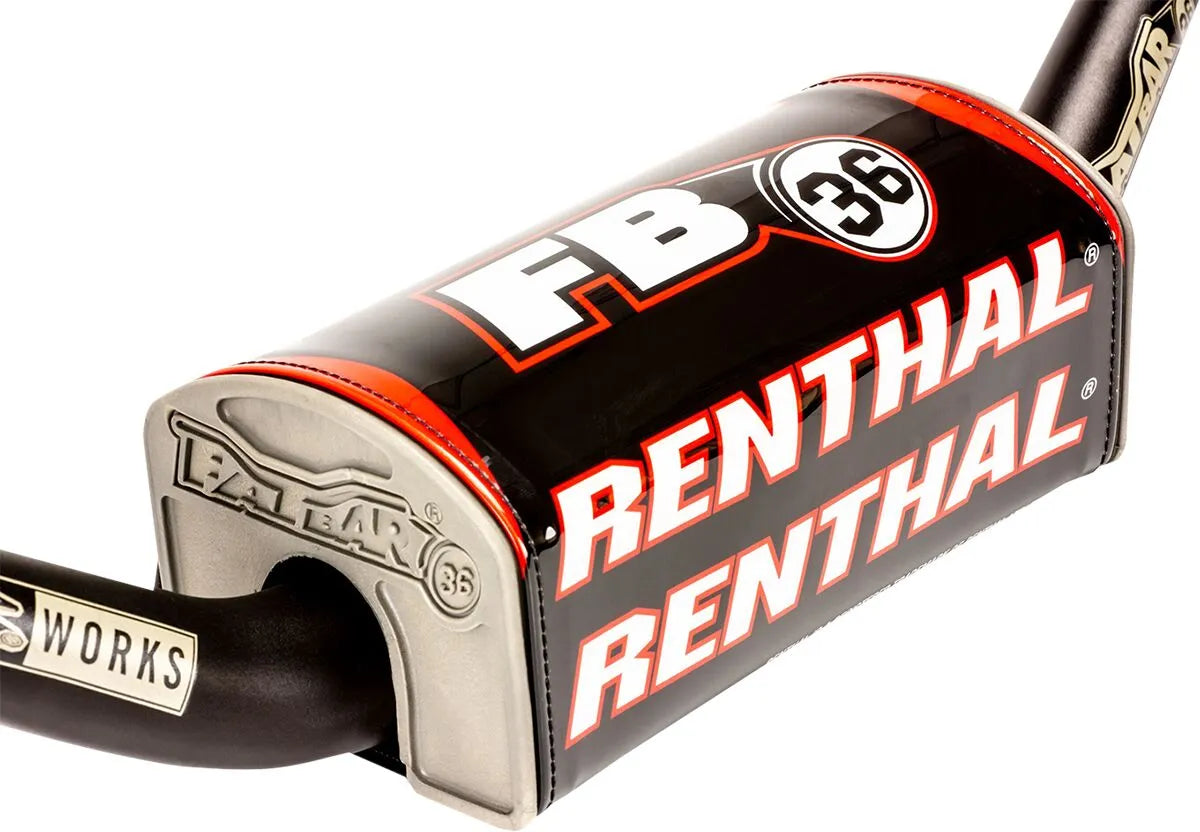 Renthal Fatbar36™ Handlebar Pad - Black, Red, White
