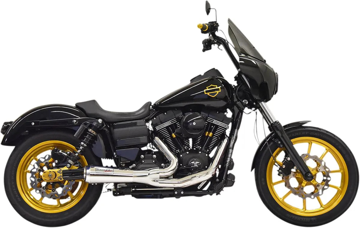 Bassani Xhaust Ripper 2:1 Avgassystem - Krom