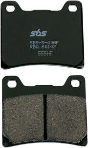 Sbs Hf Street Keramiska Bromsbelägg - Organisk Blandning - Fram & Bak