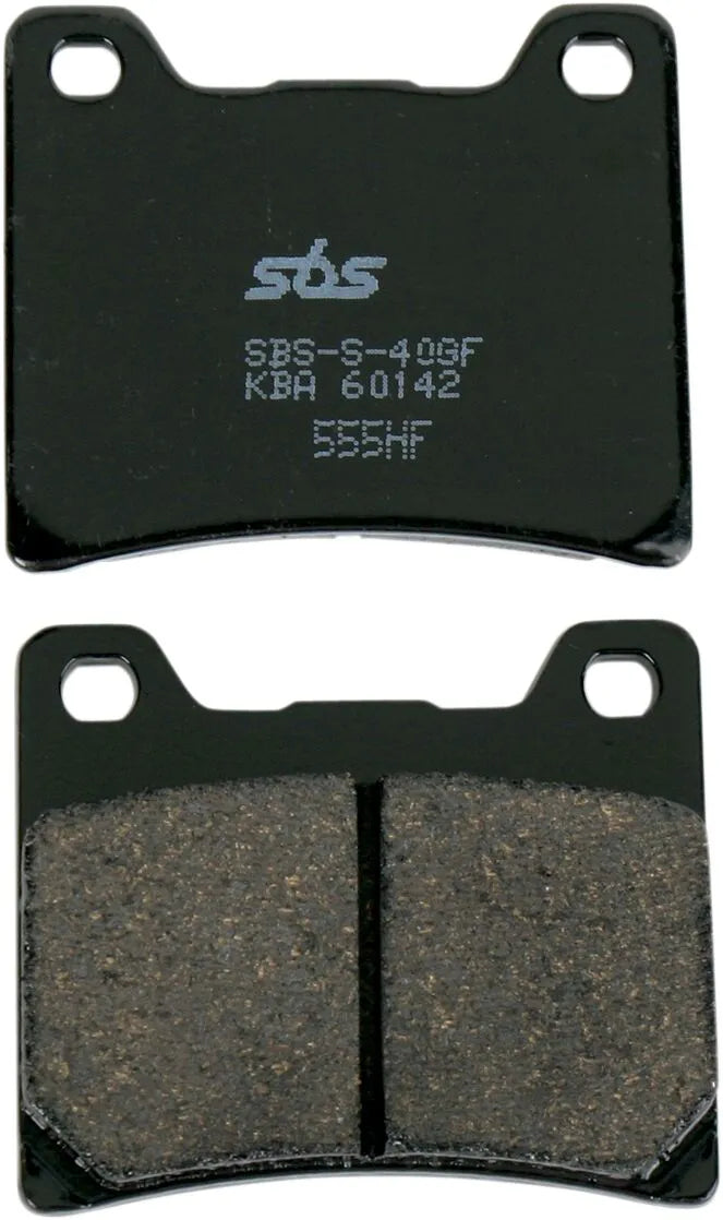 Sbs Hf Street Ceramic Brake Pads - Organic Compound - Front & Rear
