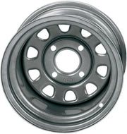 Itp Delta Steel Wheel - 12 Inch Silver