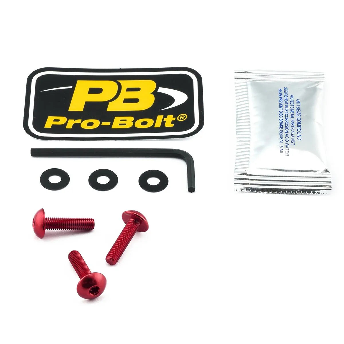Pro Bolt Aluminium Screen Bolt Kit