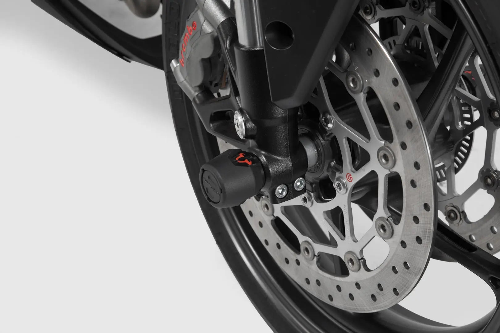 Sw-motech Front Axle Slider Set For Motorcycle Front Axles