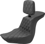 Saddlemen Tour Step-up Seat - For Harley Davidson