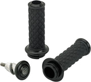 Biltwell Alumicore Grips - Black, Polished Aluminum