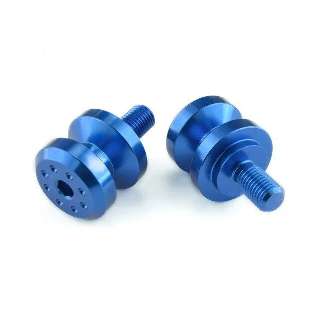 Pro Bolt Swingarm Spools M6 Aluminum Blue
